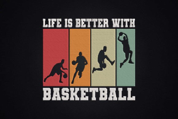 Review: Life is Better with Basketball Embroidery