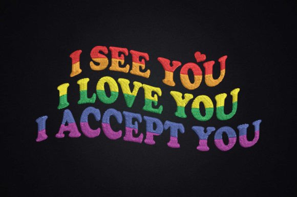 Reviewing I See Love Accept You Gay LGBT Pride
