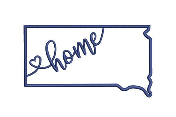 Reviewing South Dakota Home State Embroidery
