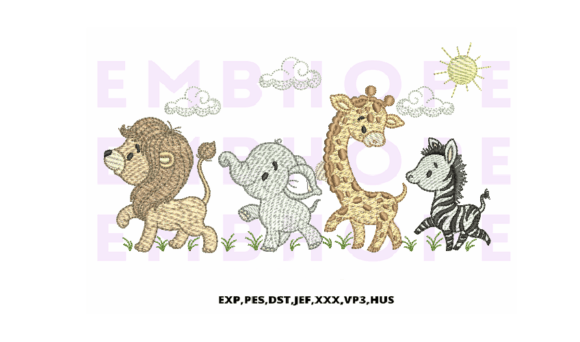 Reviewing the Safari Lion Giraffe Elephant Zebra Design